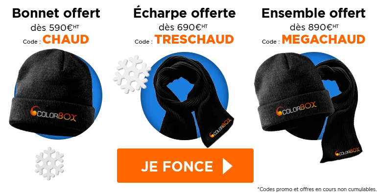 1 bonnet, 1 écharpe ou les deux… OFFERTS !