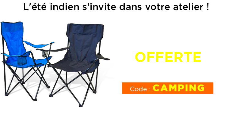 Votre chaise de camping Norton offerte dès 599€HT d'achat