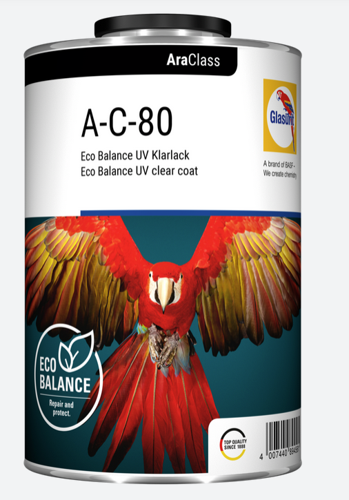 GLASURIT A-C-80 Vernis séchage UV 1L Eco Balance AraClass
