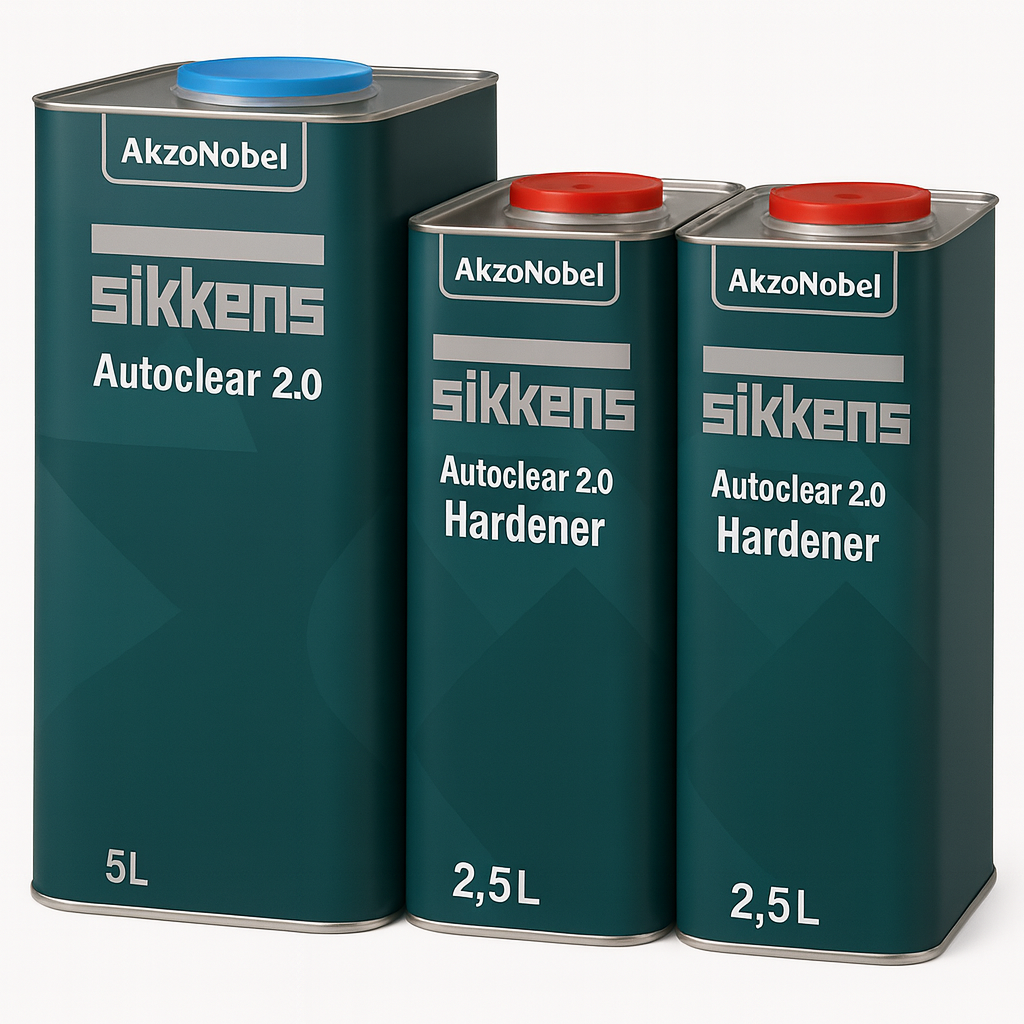 SIKKENS KIT_AUTOCLEAR_2.0 Kit vernis Autoclear 2.0 523070 5L + 2 durcisseurs 523739 2.5L