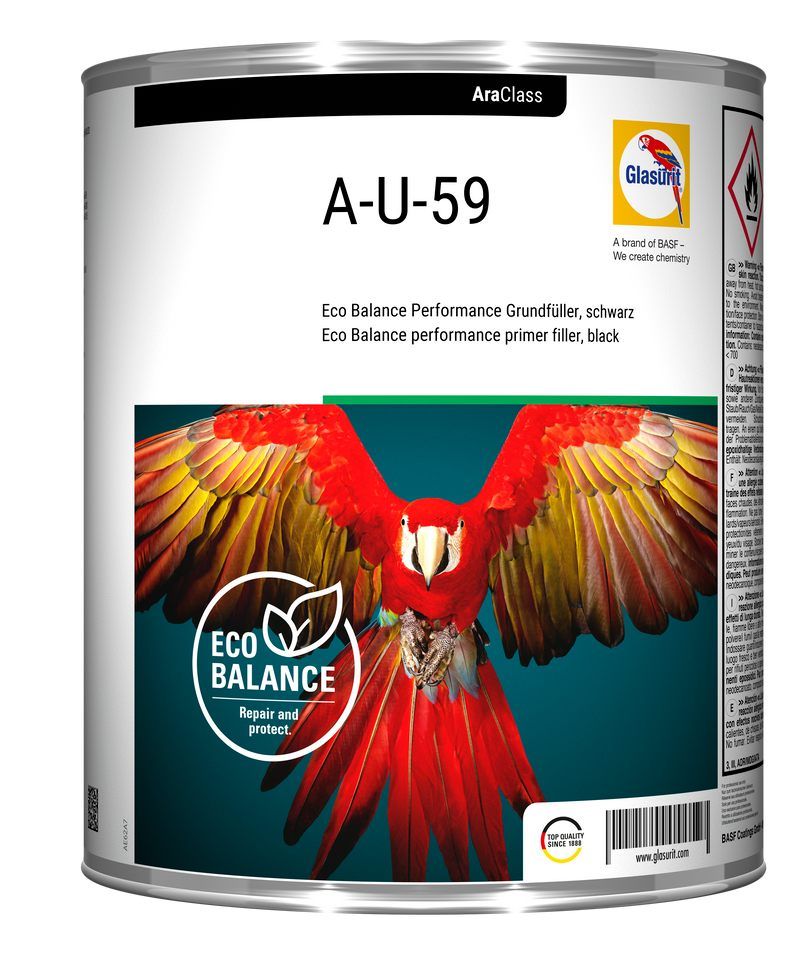 GLASURIT A-U-59 Noir - Apprêt primer filler 3L