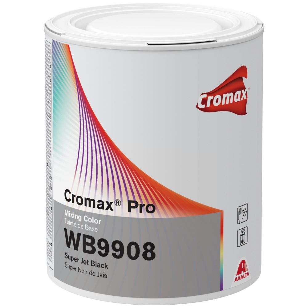 CROMAX PRO WB9908 Super noir de jais 1L