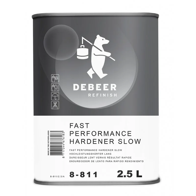 DEBEER 8-811 Durcisseur lent 2.5L pour vernis 8-814