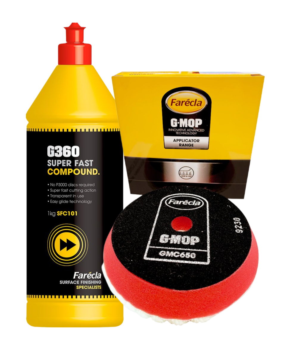 FARECLA KIT_SFC101 Kit liquide de polissage SFC101 + Mousse super coupe GMC650