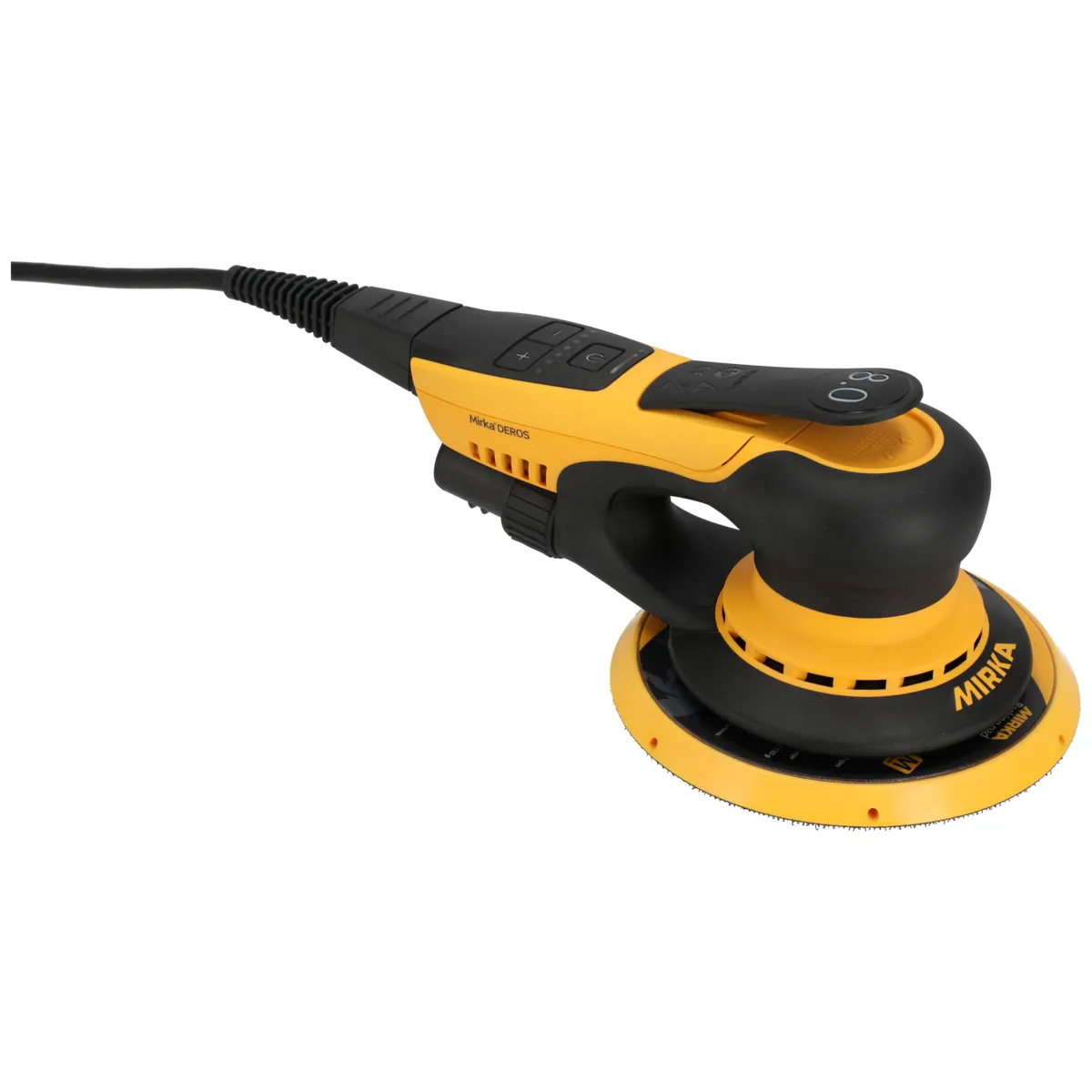 MIRKA MID6804044 GROSSE PREPARATION Orbite 8mm - Ponceuse DEROS II électrique 150mm