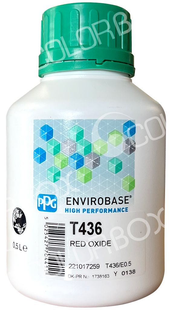 PPG T436 Rouge oxyde 0.5L Envirobase High Performance