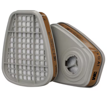 3M K6051 8 filtres antigaz et antivapeur A1