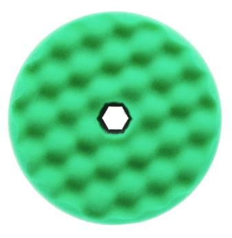 3M 50962 Diam 150mm mousse de polissage alvéolée verte à montage facile