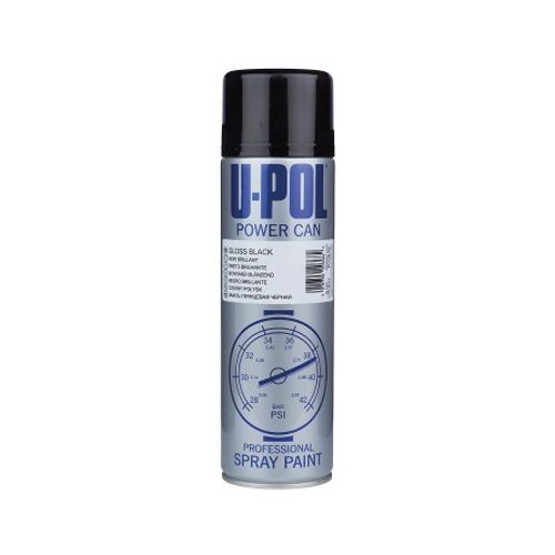 U-POL PCGW/AL Gloss white Power Can 500ml spray colour