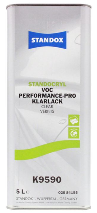 STANDOX 02084195 Vernis K9590 VOC Performance Pro 5L