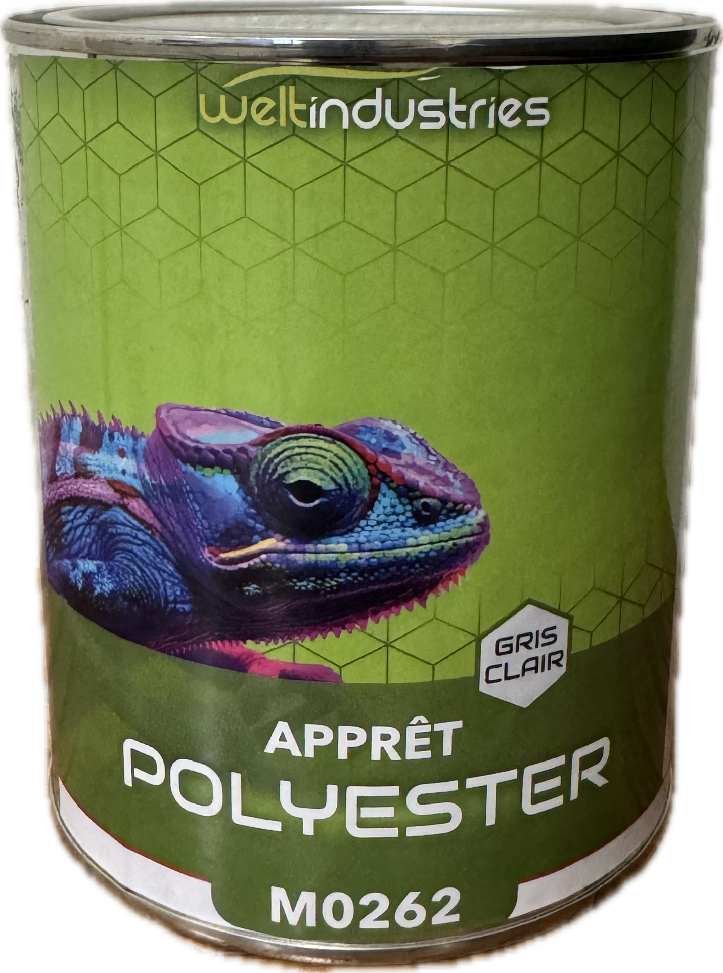 WELTLACK WE2/62K Apprêt polyester M0262 1kg + durcisseur inclus