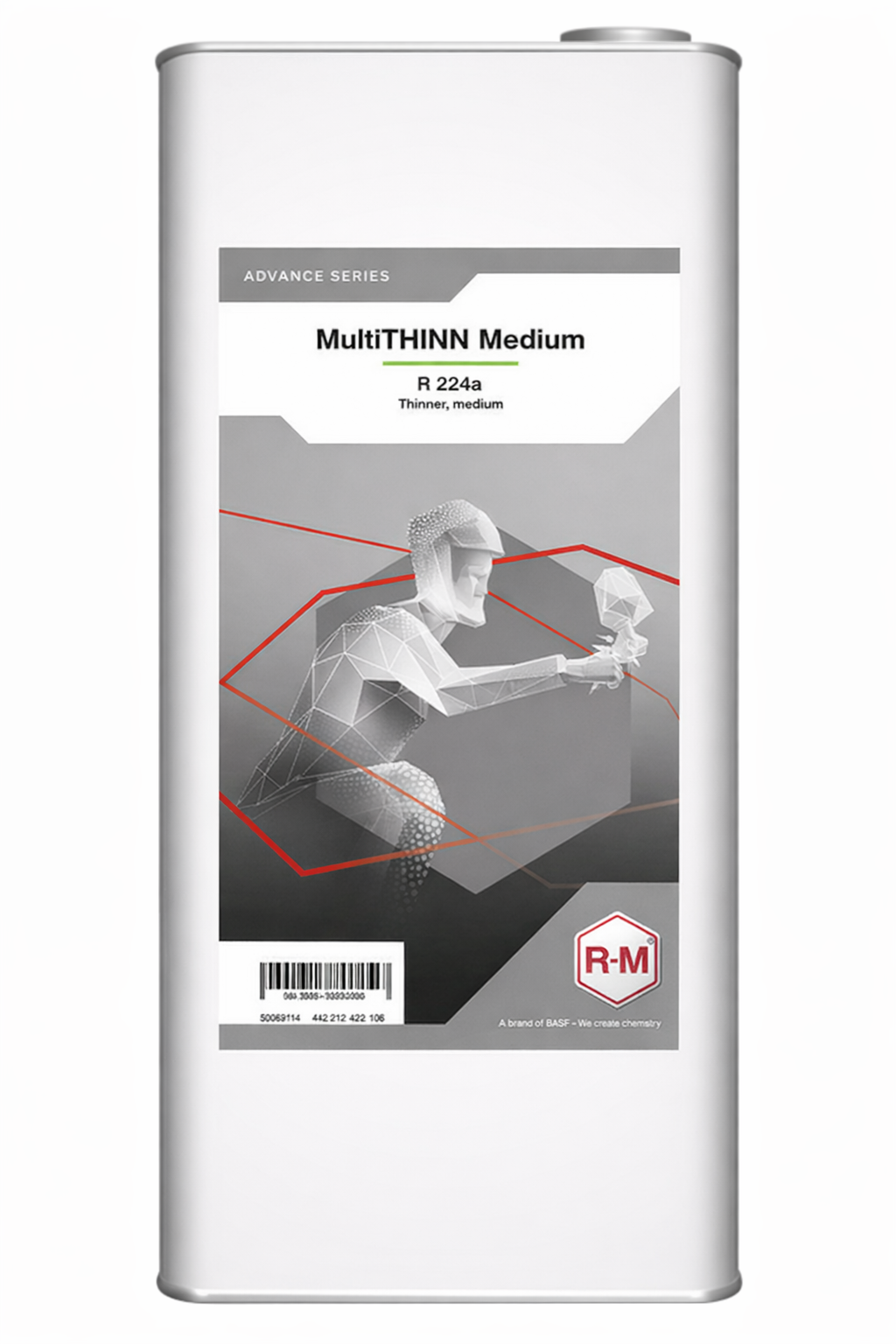 RM R2A24 Diluant medium MULTITHINN 5L pour apprêt Perform & Quickfiller