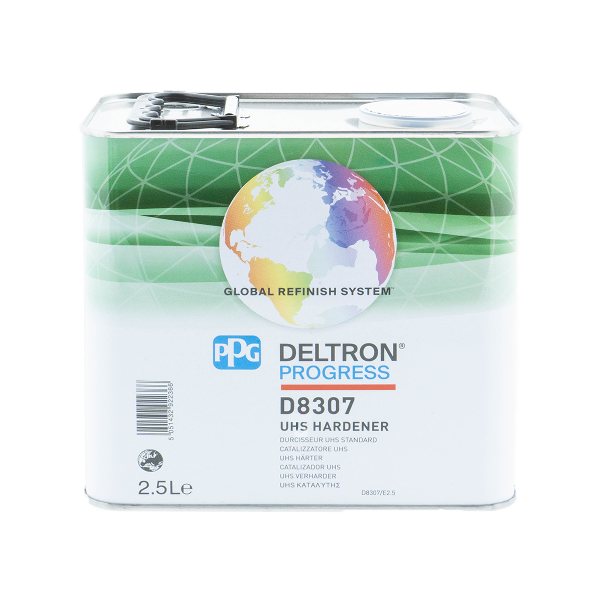 PPG D8307 Durcisseur standard UHS Premium 2.5L pour vernis D8177