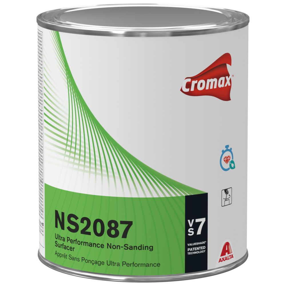CROMAX NS2087 Noir - Apprêt sans ponçage ultra performance 1L