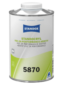 STANDOX 02084152 Additif 5870 Standocryl VOC 2K Performance Pro 1L pour vernis K9590