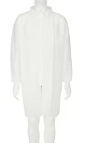 TKI_XL Blouse blanche jetable taille XL