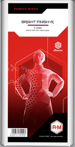 RM C2P62 Vernis BRIGHT Finish-R brillant supérieur 5L