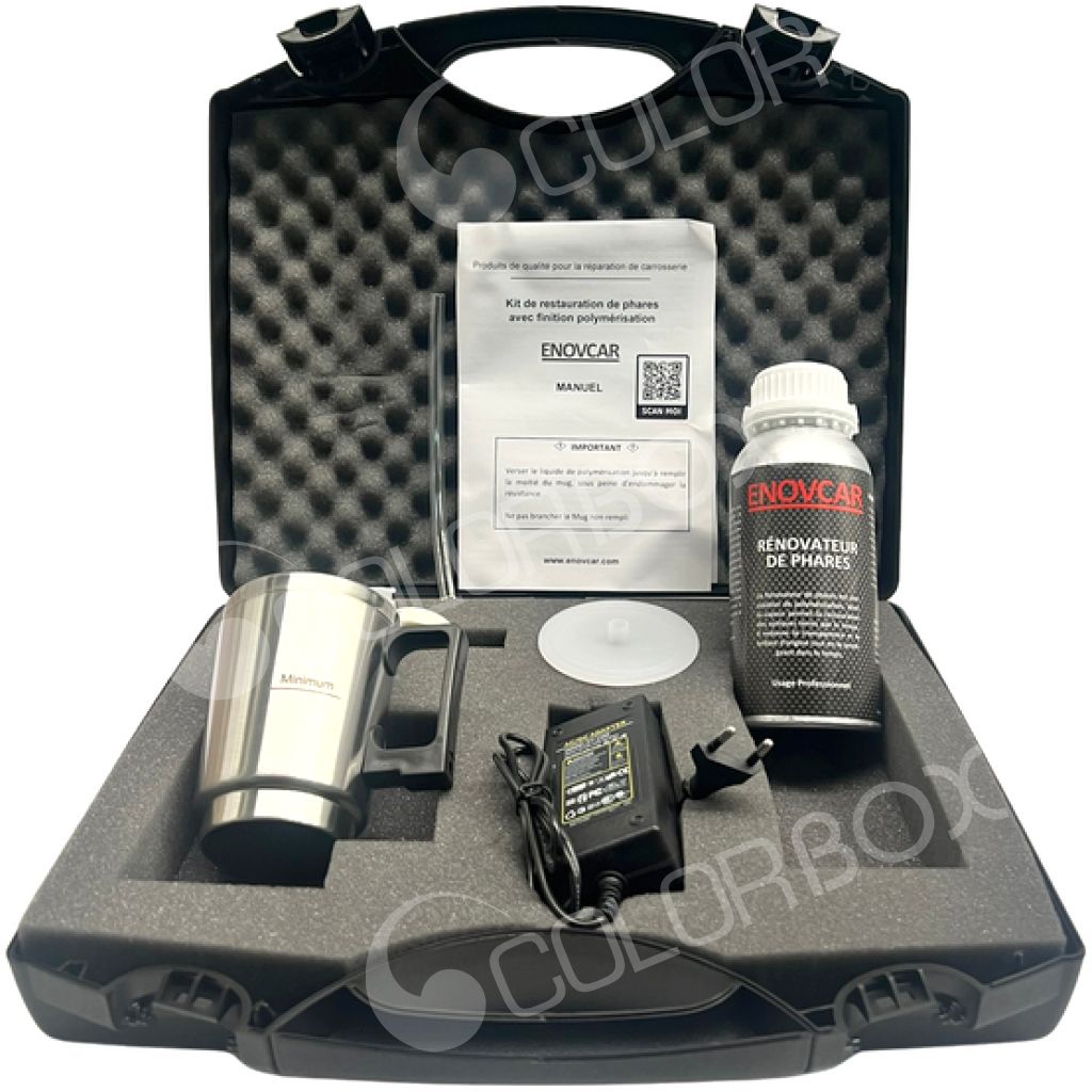ENOV'CAR 50116 Kit de rénovation pour phare à la vapeur
