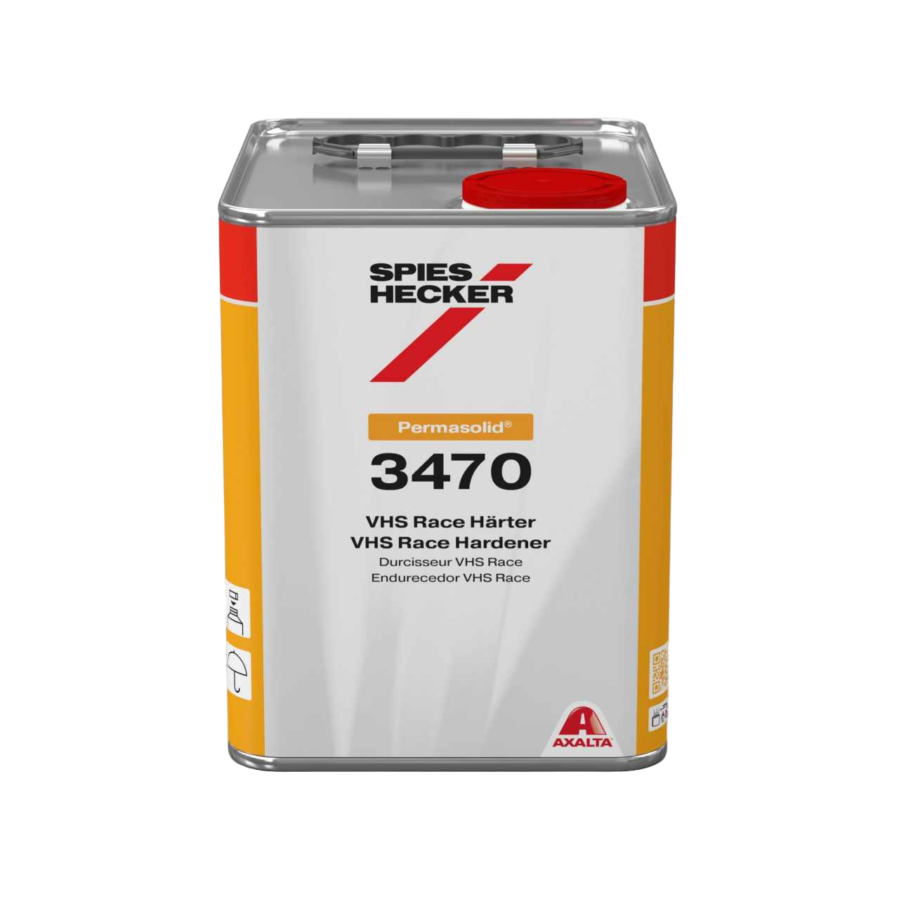 SPIES HECKER 3470/2.5L Durcisseur permasolid VHS race 2.5l pour vernis 8700