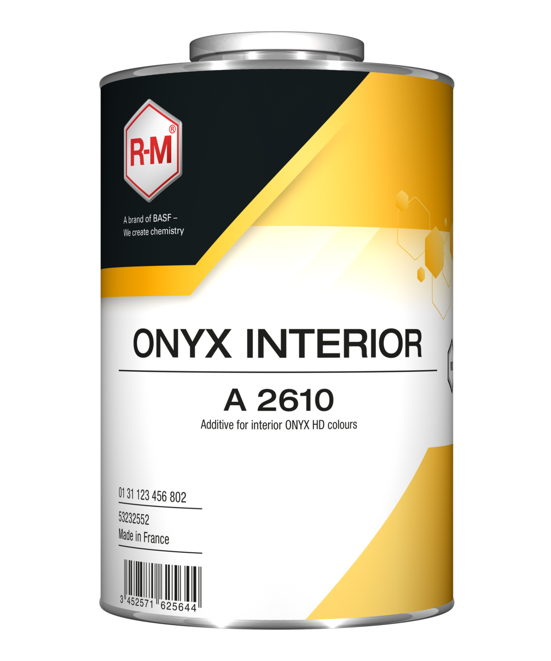 RM ONYX_INTERIOR Additif RM A 2610 coloris intérieurs Onyx HD 1L