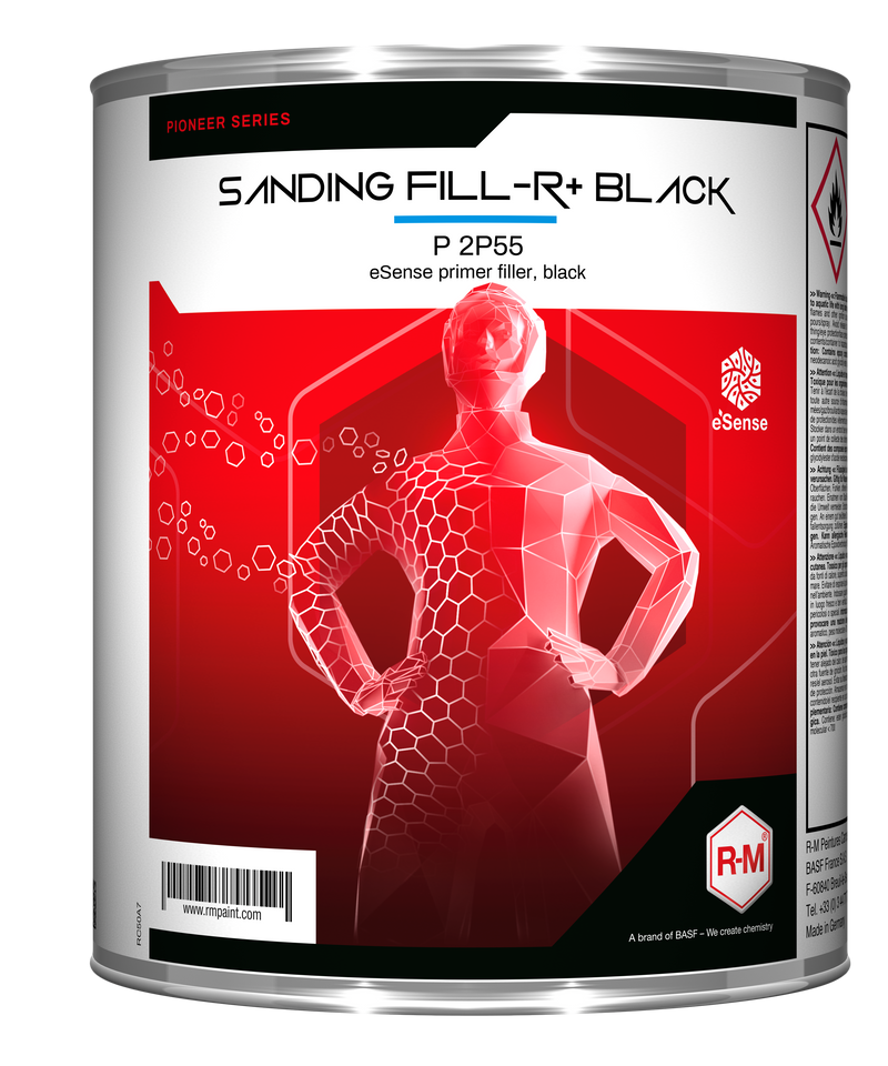 RM P2P55 Noir - Impression-apprêt sanding Fill-R+ eSense 3L