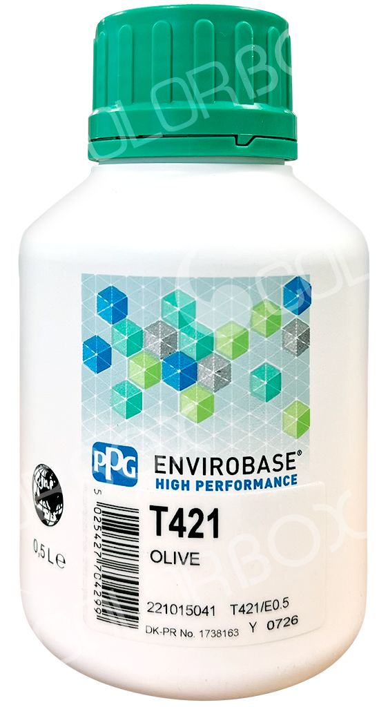 PPG T421 Olive 0.5L Envirobase High Performance