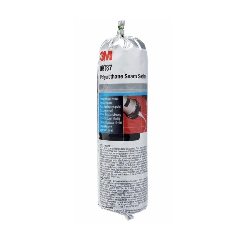 3M 08787 Sachet de mastic d'étanchéité polyuréthane blanc 310ml
