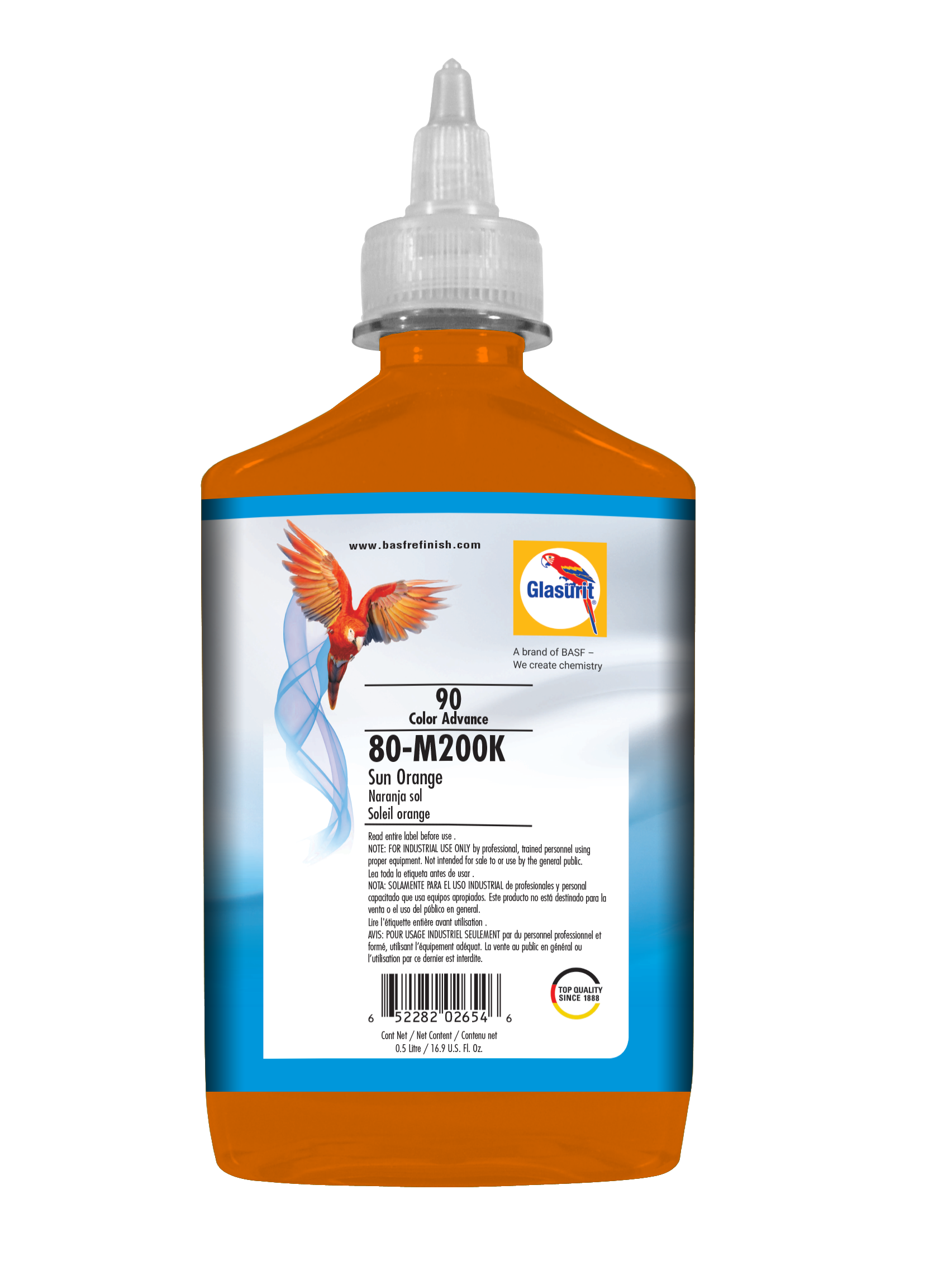 GLASURIT 80M200K Soleil orange 0.5L