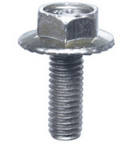 RESTAGRAF 372 Vis tête H à embase crantée + Rondelle M6-1.00 x 16mm