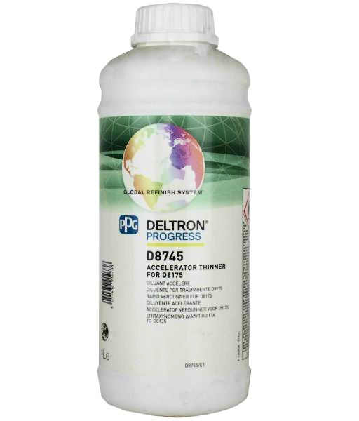 PPG D8745 Diluant accélérateur DELTRON PROGRESS pour vernis D8175 1L