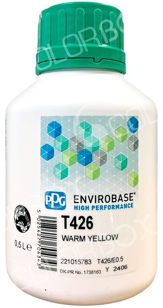 PPG T426 Warm Yellow 0.5L Envirobase High Performance
