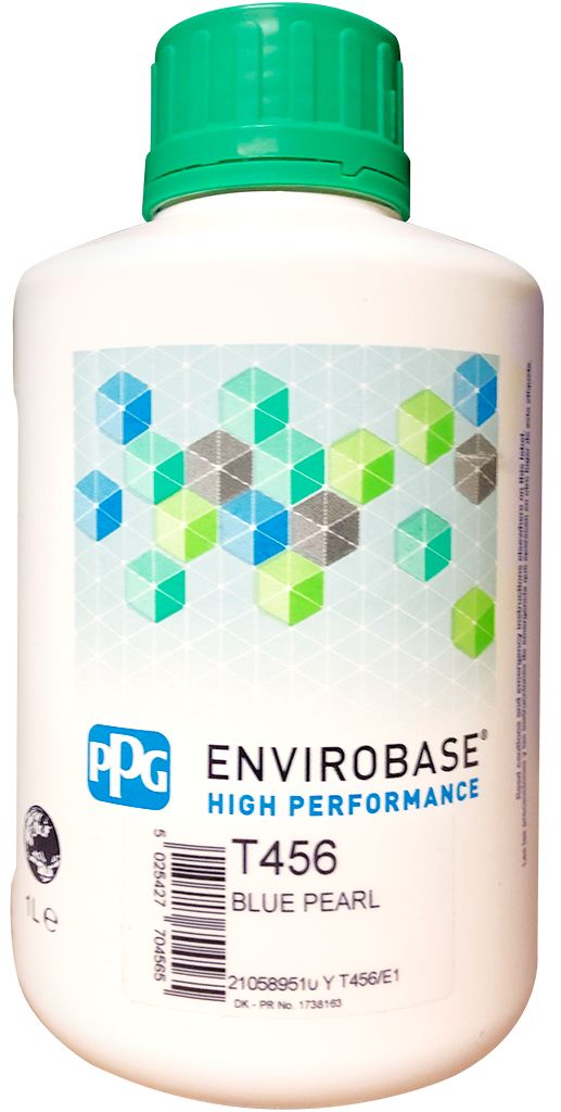 PPG T456 Blue Pearl 1L Envirobase High Performance 