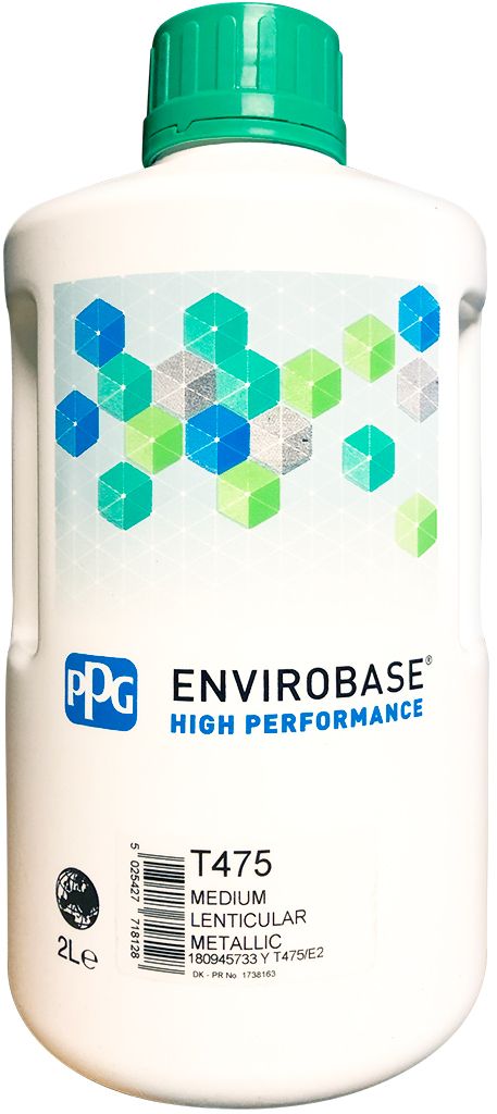 PPG T475 Medium Lenticular Metallic 2L Envirobase high performance 