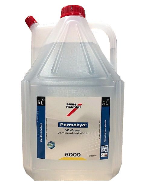 SPIES HECKER WB6000 Eau déminéralisée 5l