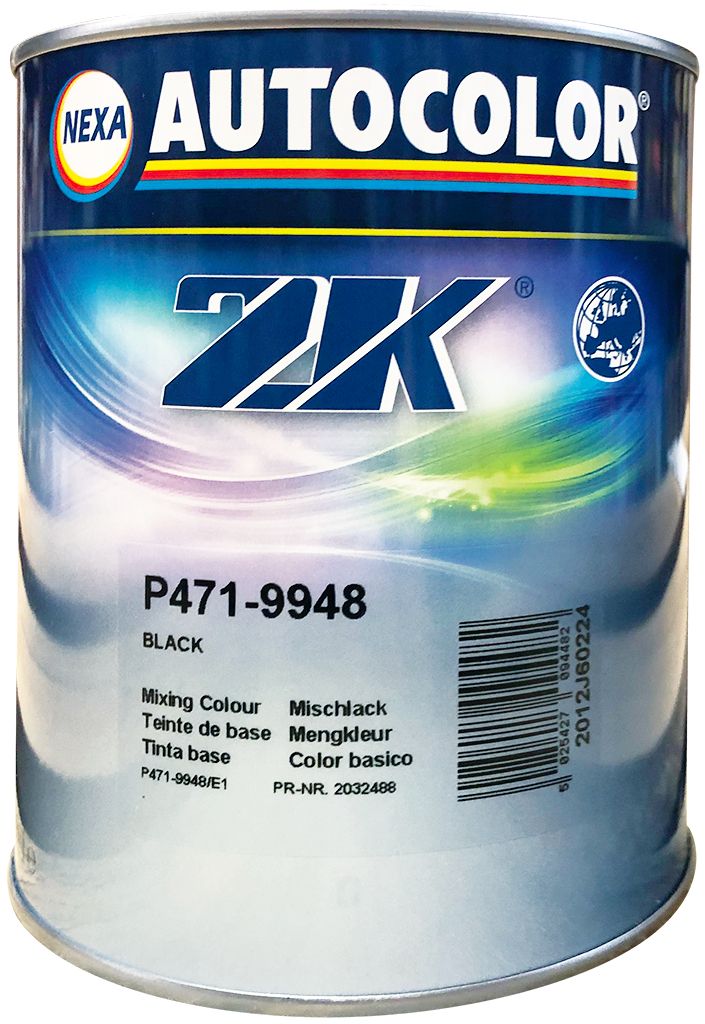 AUTOCOLOR P471-9948 Brillant direct noir Plus 1L