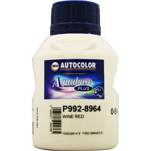 AUTOCOLOR P992-8964 Wine red 0.5L Nexa Autocolor Aquabase Plus