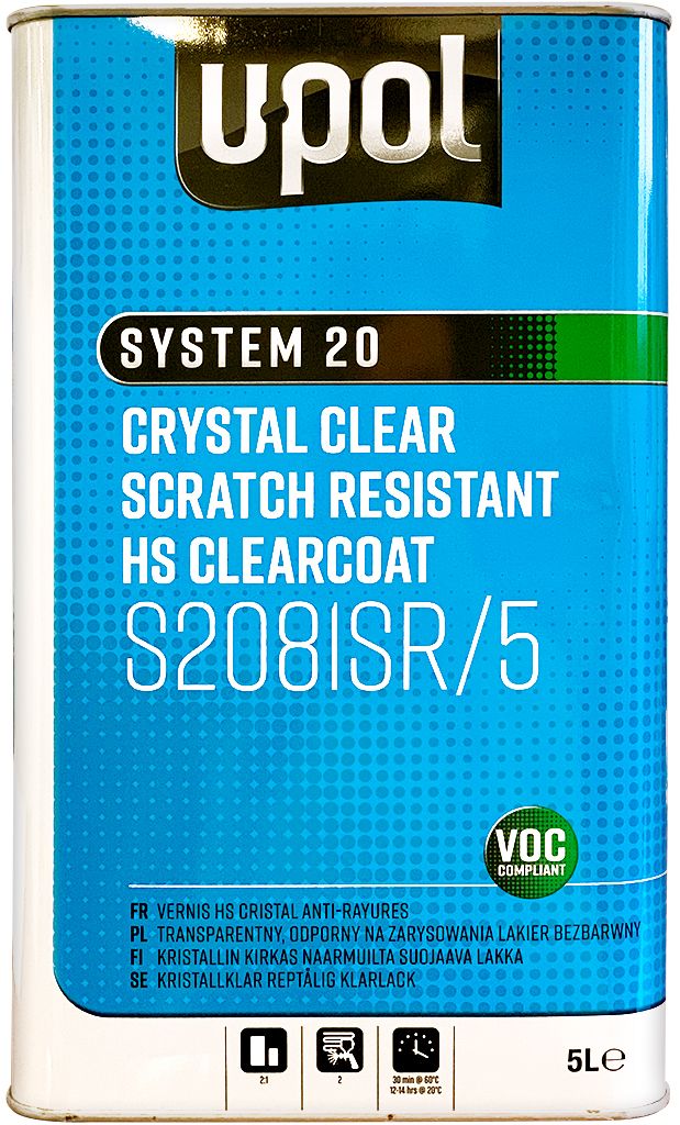 U-POL S2081SR/5 Vernis HS anti rayures 5L (2:1)