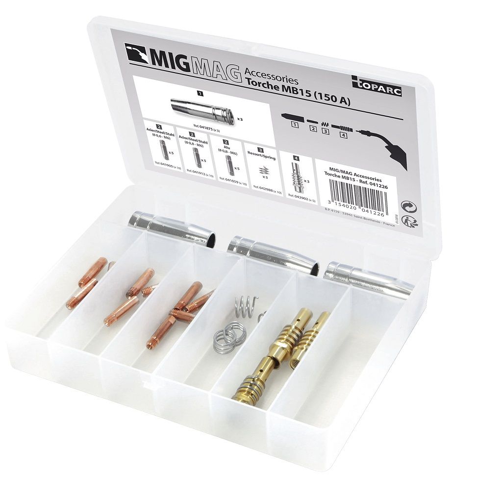 GYS 041226 coffret torche mb15 (mig 150a)