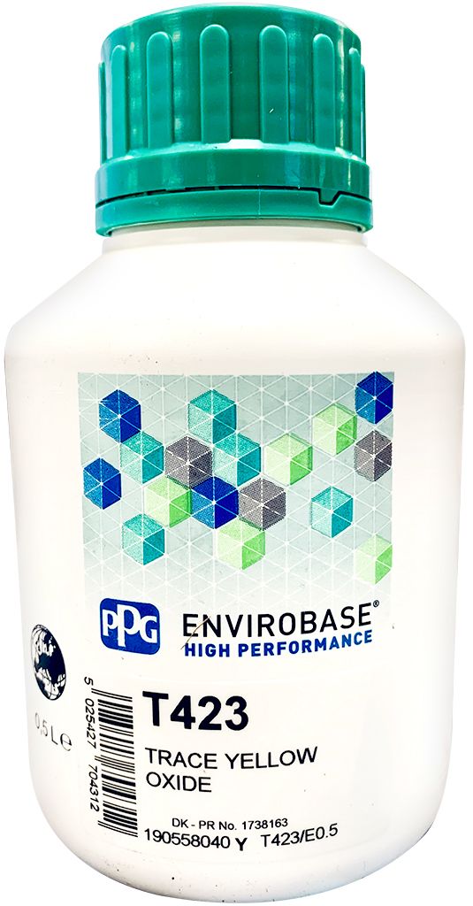 PPG T423 Trace yellow oxide 0.5L Envirobase high performance 