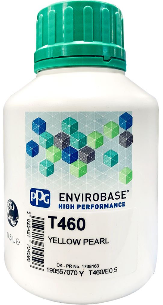 PPG T460 Yellow Pearl 0.5L Envirobase High Performance 