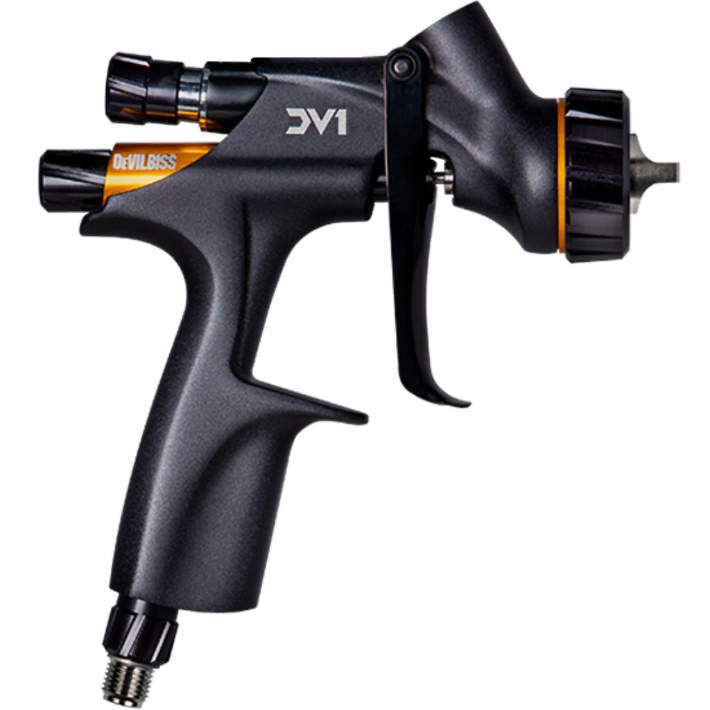 DEVILBISS DV1-C-000-13-C1+ Pistolet HVLP Plus buse 1.3mm DV1 pour VERNIS + godet rigide