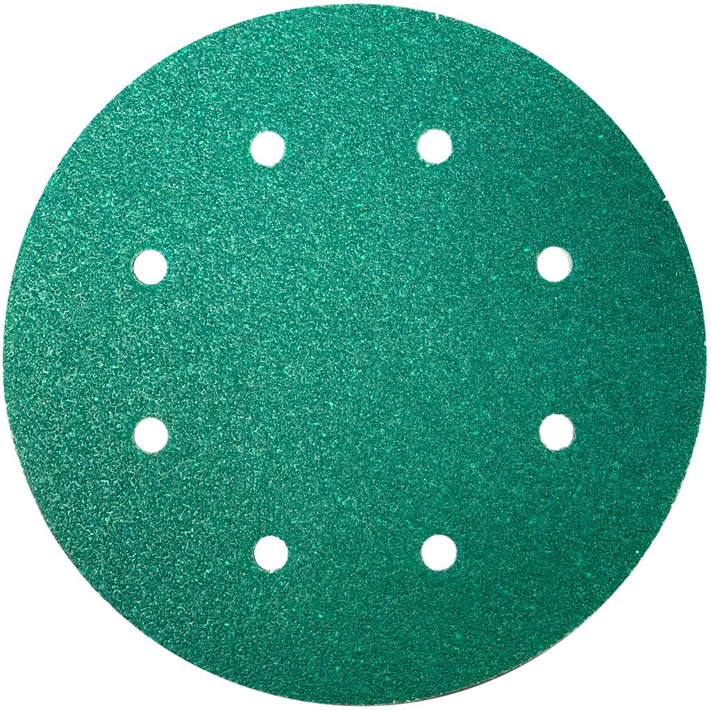 3M 00696 P40 diam 203mm 25 disques auto-agrippants Hookit 245 - 8 trous 
