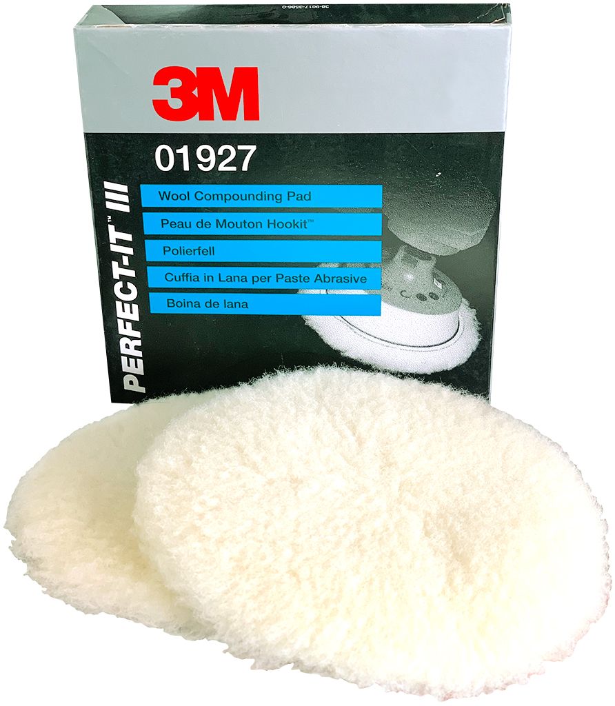 3M 01927 Diam 133mm - 2 Peaux de mouton Hookit 