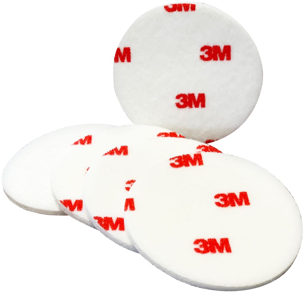 3M 50016 5 Disques feutres de lustrage Finess-It Diam 75mm