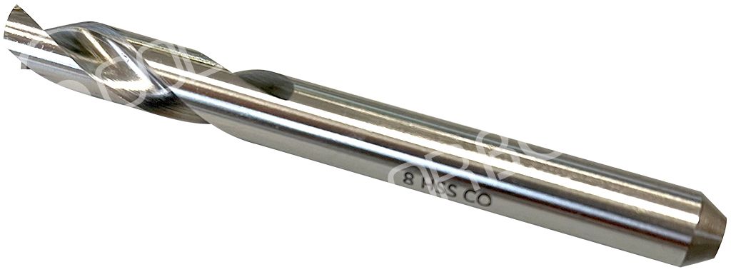 METAFLUX 816608 Diamètre 8mm  -Forêt à dépointer longueur 8cm