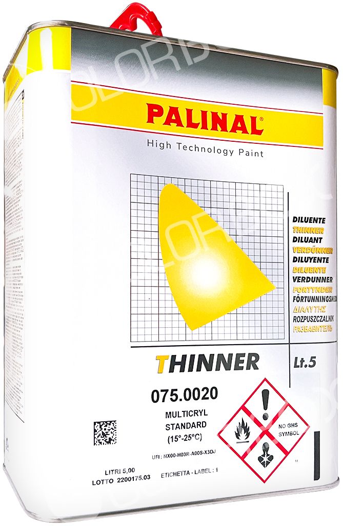 PALINAL 07500205L Diluant multicryl standard 5L