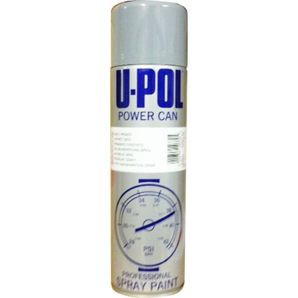 U-POL PCPG/AL Couleur apprêt gris aérosol Power Can 500ml