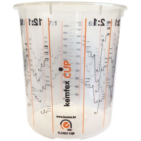 KEMTEX CUP1300 200 godets gradués 1300ml
