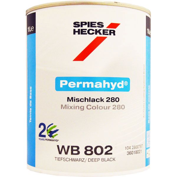 SPIES HECKER WB802 Noir profond 1L