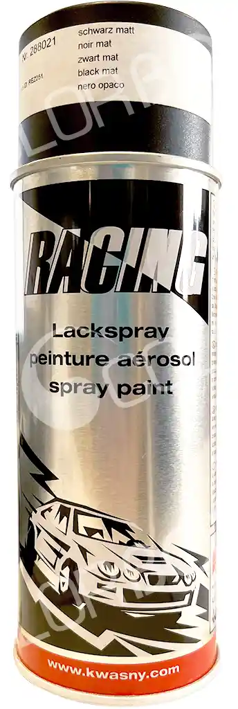 288021 Aérosol noir mat 400ml.